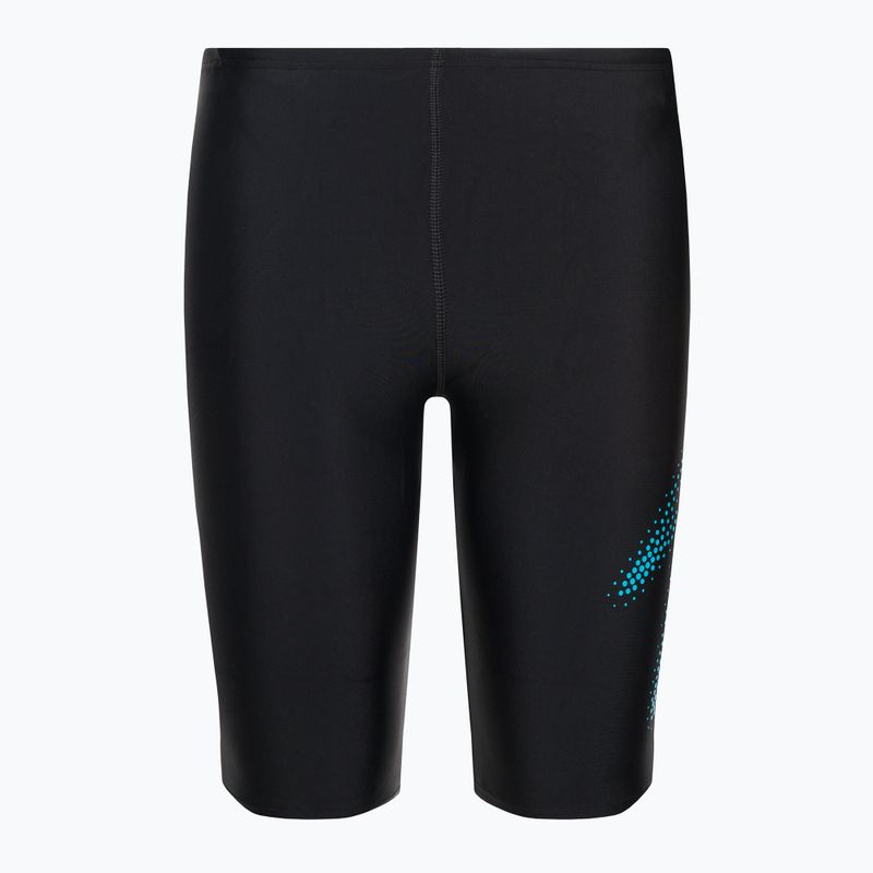 Speedo Hyper Boom Logo Umiestnenie Detský plavecký džem čierny 8-00315515182