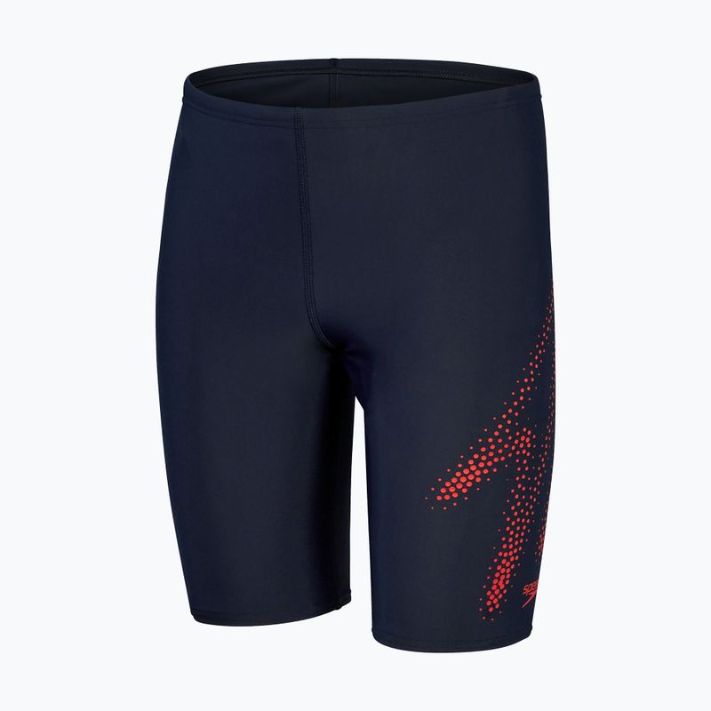 Speedo Hyper Boom Logo Umiestnenie Detský plavecký džem námornícka modrá 8-00315515183 4