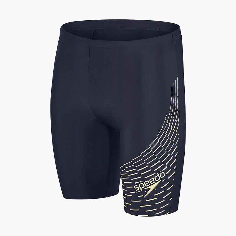Pánske plavecké nohavice Speedo Medley Logo Swim Jammer navy blue 8-1135506875 4