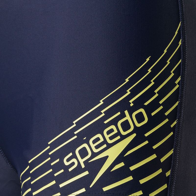 Speedo Medley Logo Aquashort detské plavecké nohavice námornícka modrá 8-1241006864 3