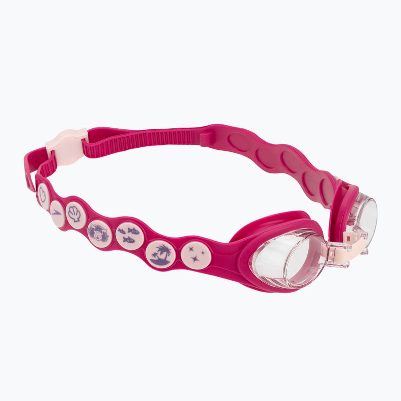 Detské plavecké okuliare Speedo Infant Spot blossom/elektrické ružové/čierne