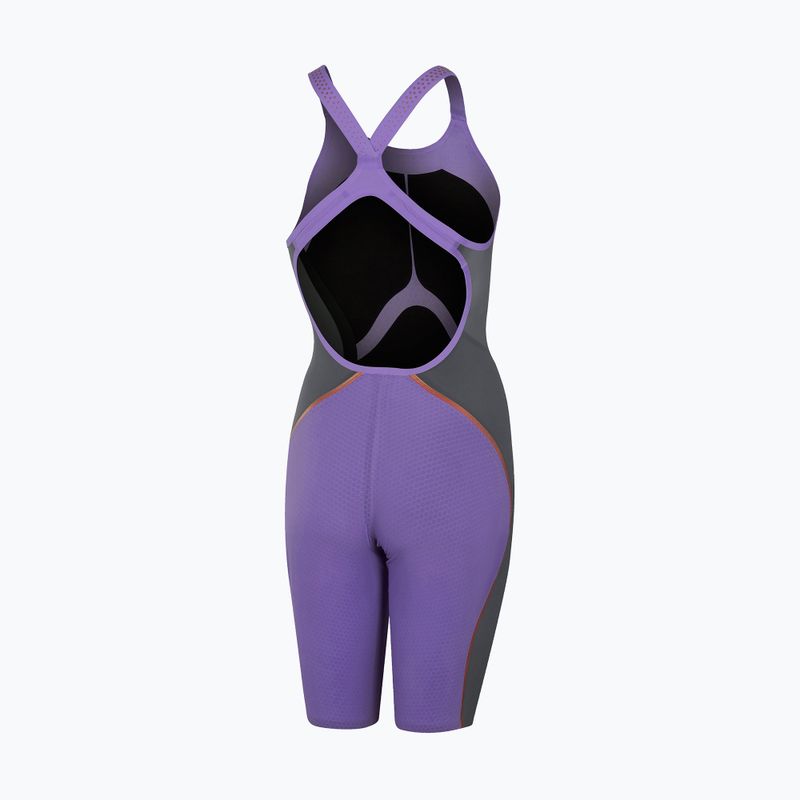 Speedo Fastskin LZR Pure Intent Openback Kneeskin dámske jednodielne plavky fialové 8-11974H545 2