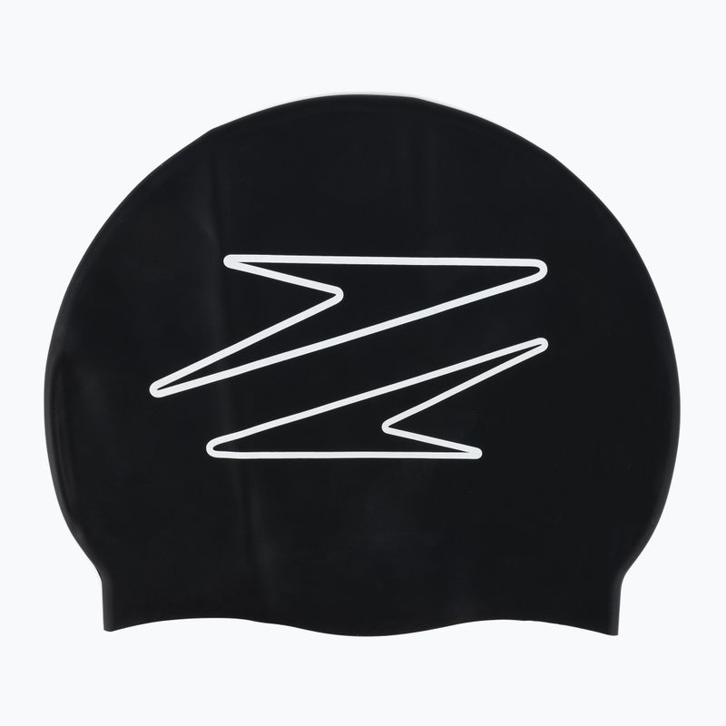 Speedo Silikónová čiapka s potlačou čierna 8-0838514631