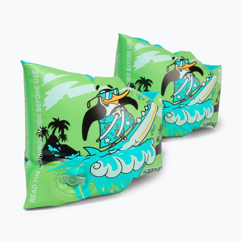 Detské rukávniky na plávanie Speedo Character Printed Armbands chima azure blue/fluro green 2