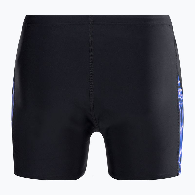 Pánske plavecké boxerky Speedo Allover Digi V-Cut black/blue 2