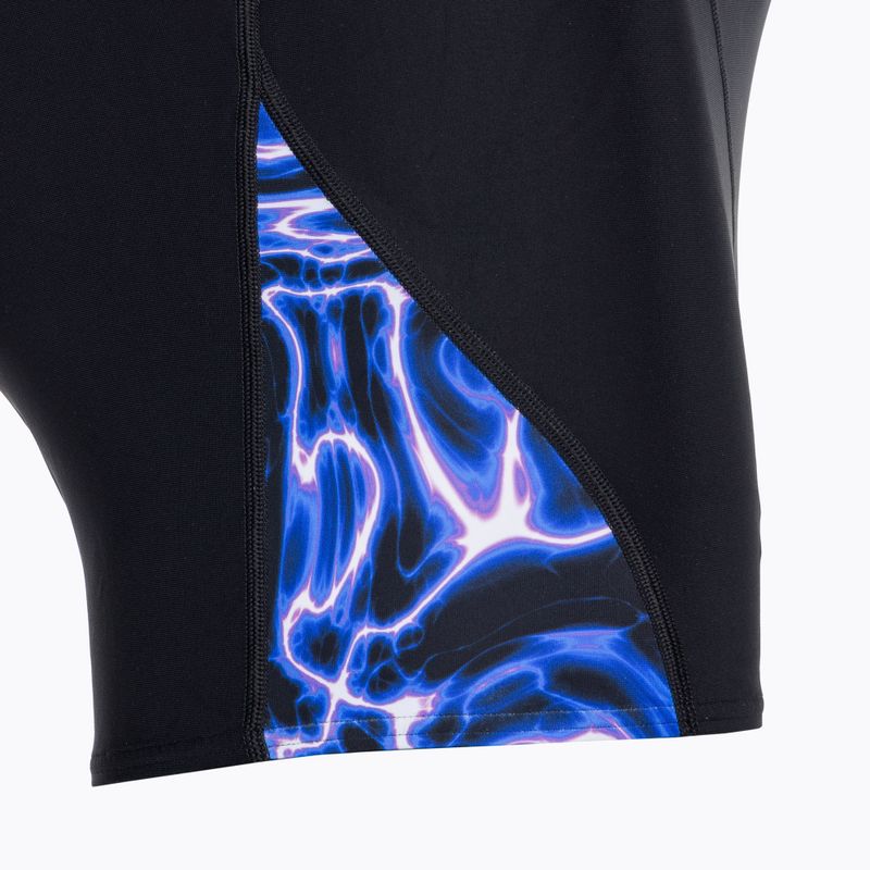Pánske plavecké boxerky Speedo Allover Digi V-Cut black/blue 3