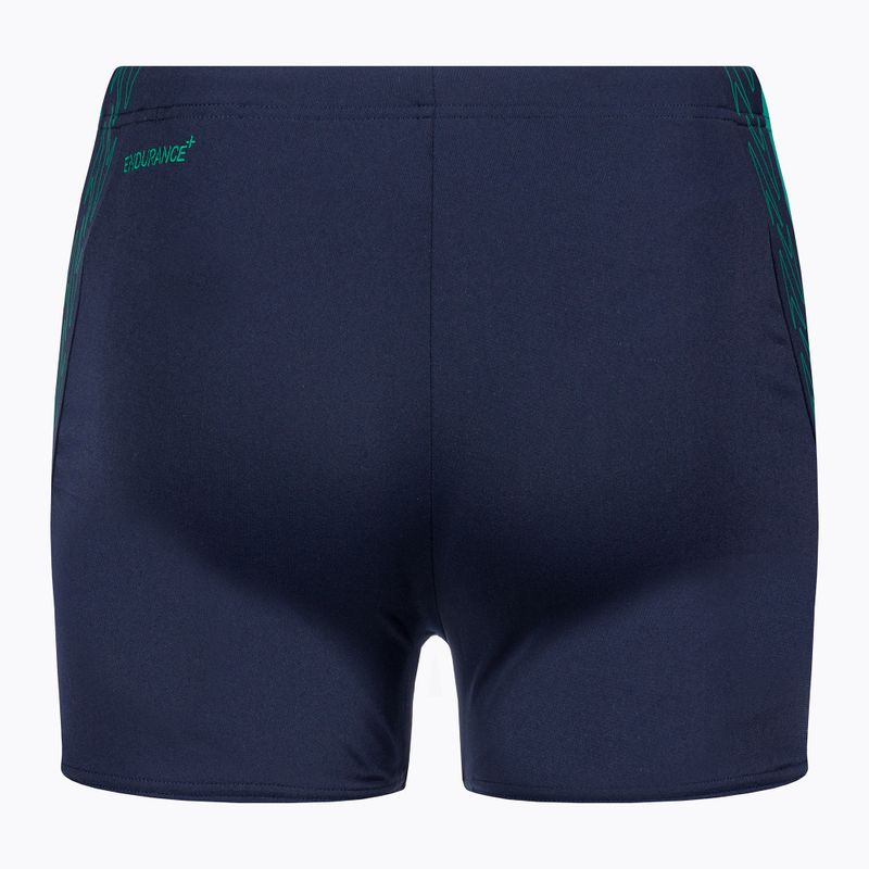 Pánske plavecké boxerky Speedo Hyper Boom Splice navy/green 2