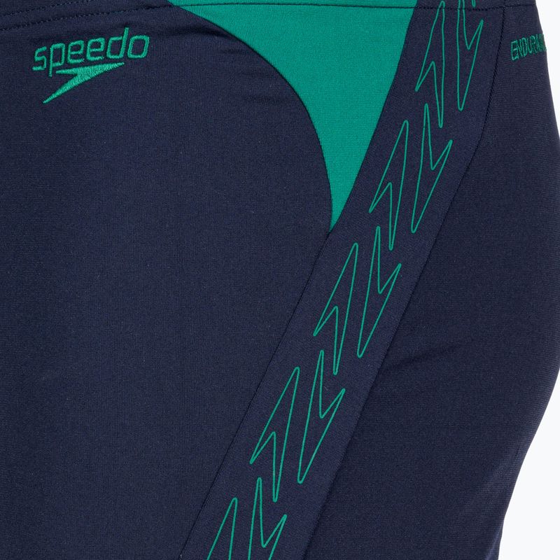 Pánske plavecké boxerky Speedo Hyper Boom Splice navy/green 3