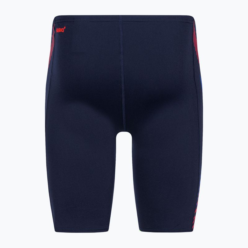 Pánske plavky Speedo Tech Panel navy/orange 3