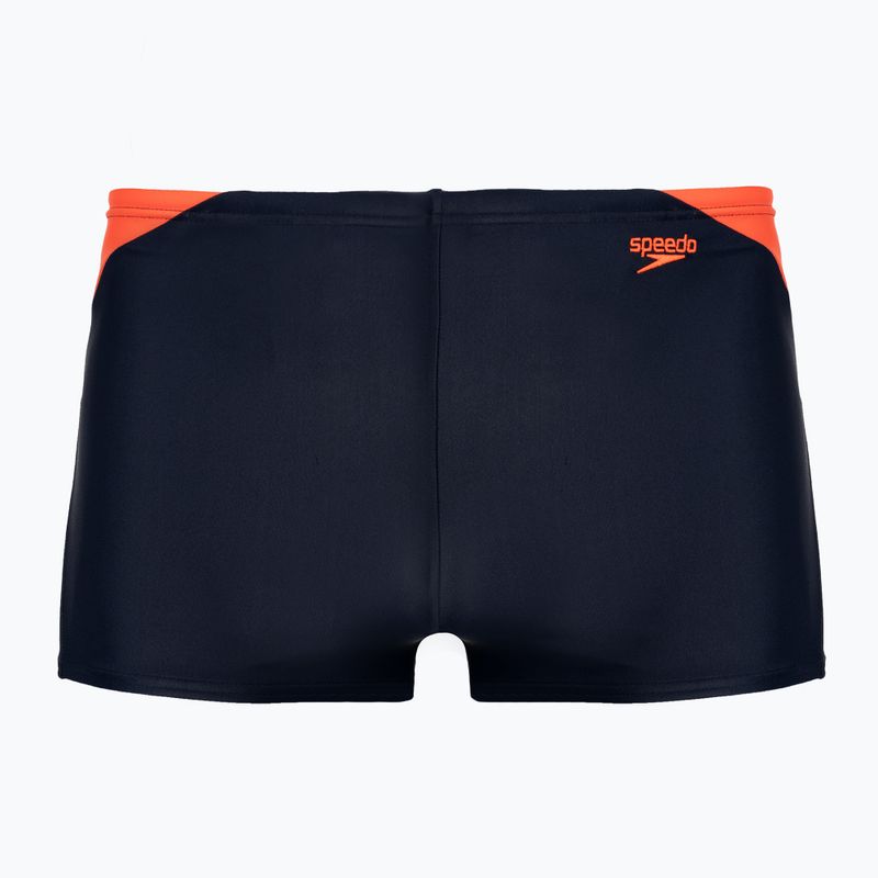 Detské plavecké nohavičky Speedo Hyper Boom Logo Splice navy/orange