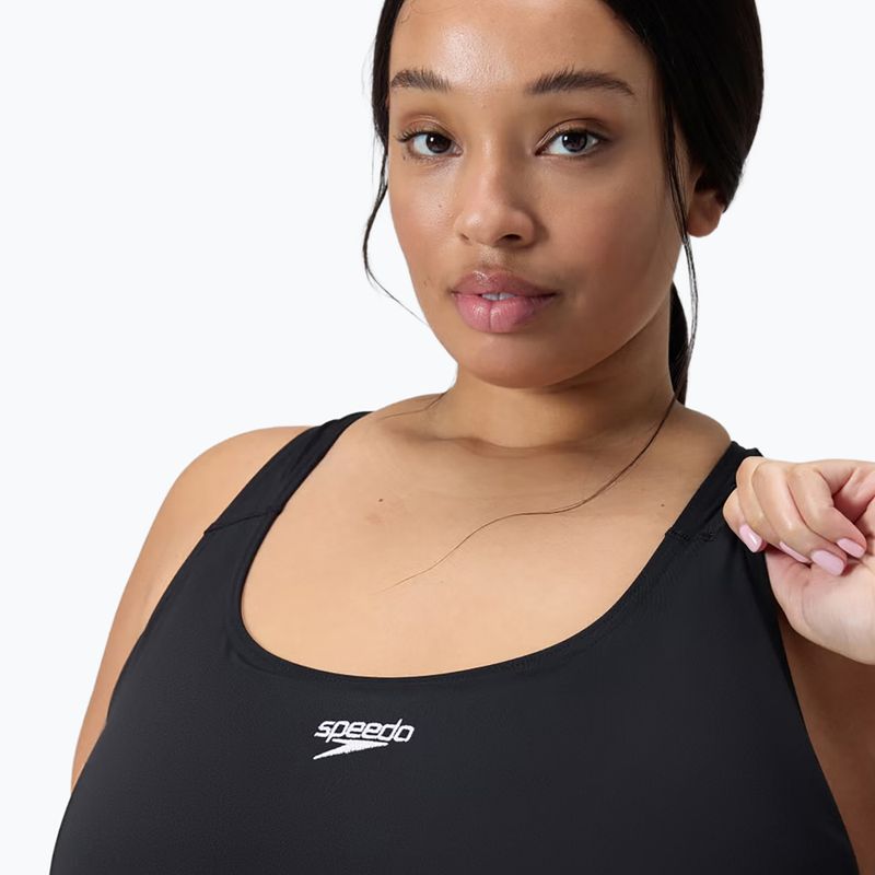 Dámske jednodielne plavky Speedo Endurance+ Medalist Plus Size black 5