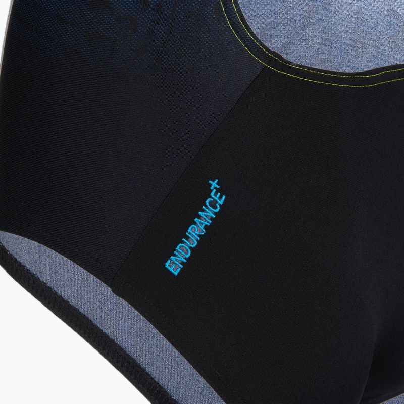 Detské jednodielne plavky Speedo Digital Placement Powerback black/pink 4