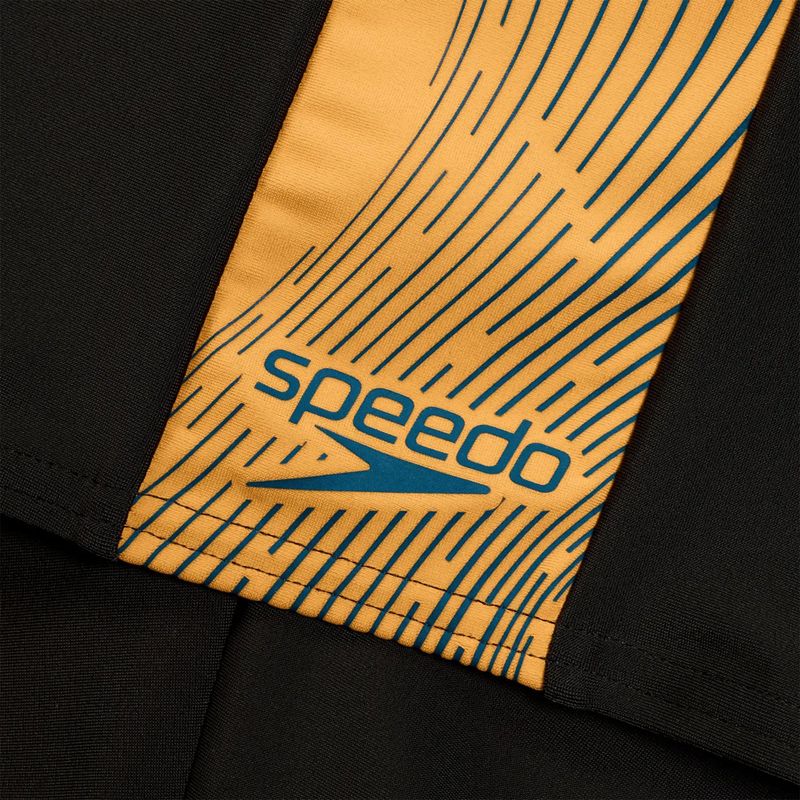 Pánske plavkyJammer  Speedo Dive black/dark teal/mandarin peel 3