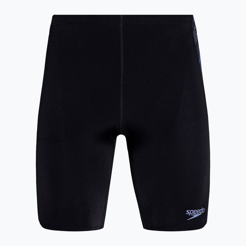 Pánske plavky Jammer Speedo Hyperboom black/curious blue/true cobalt
