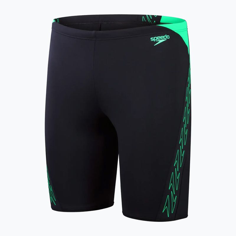 Pánske plavecké jammery Speedo Hyper Boom Splice true navy/herlequin green