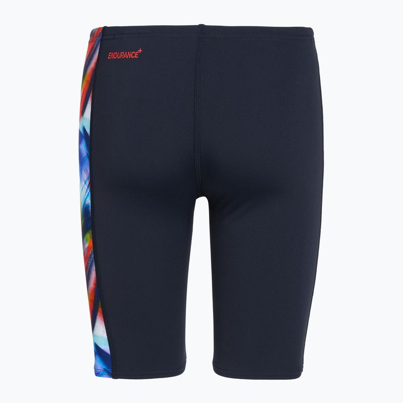 Detské plavky Speedo Digital Panel Jammer black/red 2