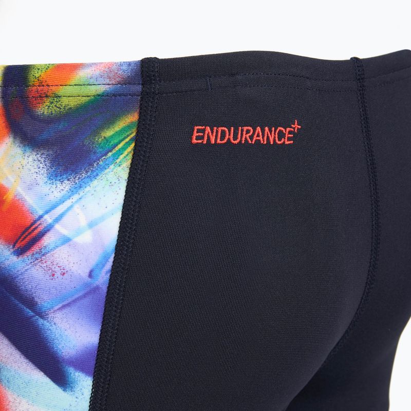 Detské plavecké boxerky Speedo Digital Panel Aquashort true navy/watermelon/bitter lime 4