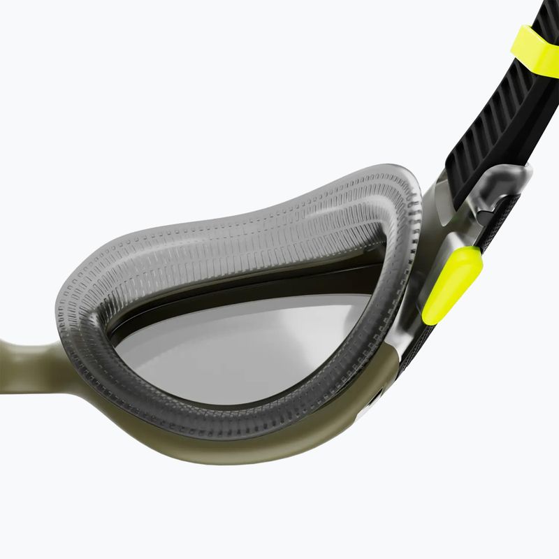 Plavecké okuliare Speedo Biofuse 2.0 Polarised olive night/black/hyper 5