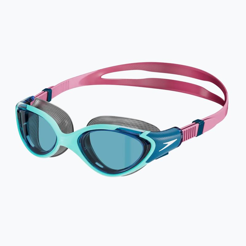 Dámske plavecké okuliare Speedo Biofuse 2.0 marine blue/peacock/funny pink