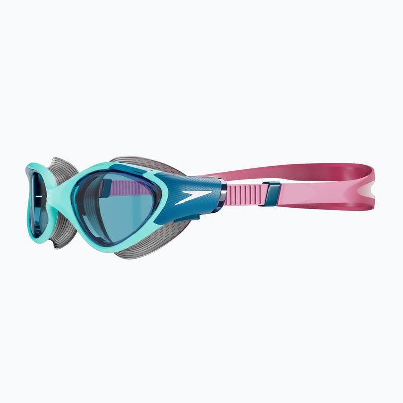 Dámske plavecké okuliare Speedo Biofuse 2.0 marine blue/peacock/funny pink 2