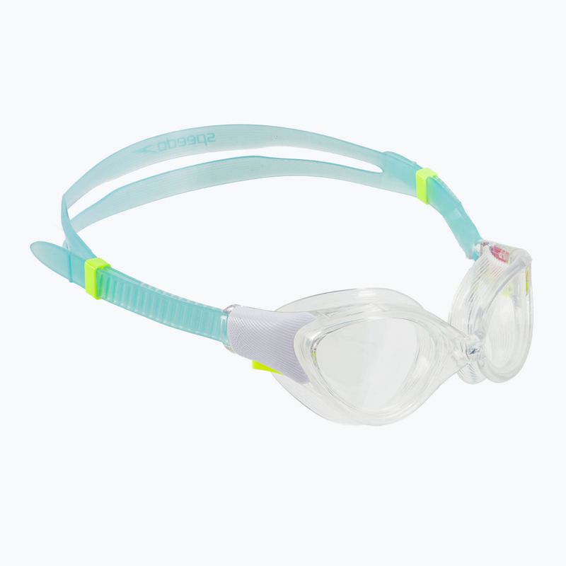 Dámske plavecké okuliare Speedo Biofuse 2.0 clear / white / marine blue / clear