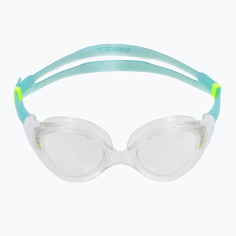 Dámske plavecké okuliare Speedo Biofuse 2.0 clear / white / marine blue / clear 2
