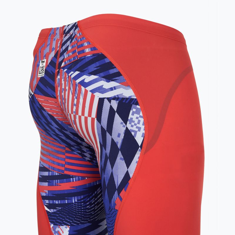 Pánske plavky Speedo Fastskin LZR Ignite Jammer red/blue/white 4