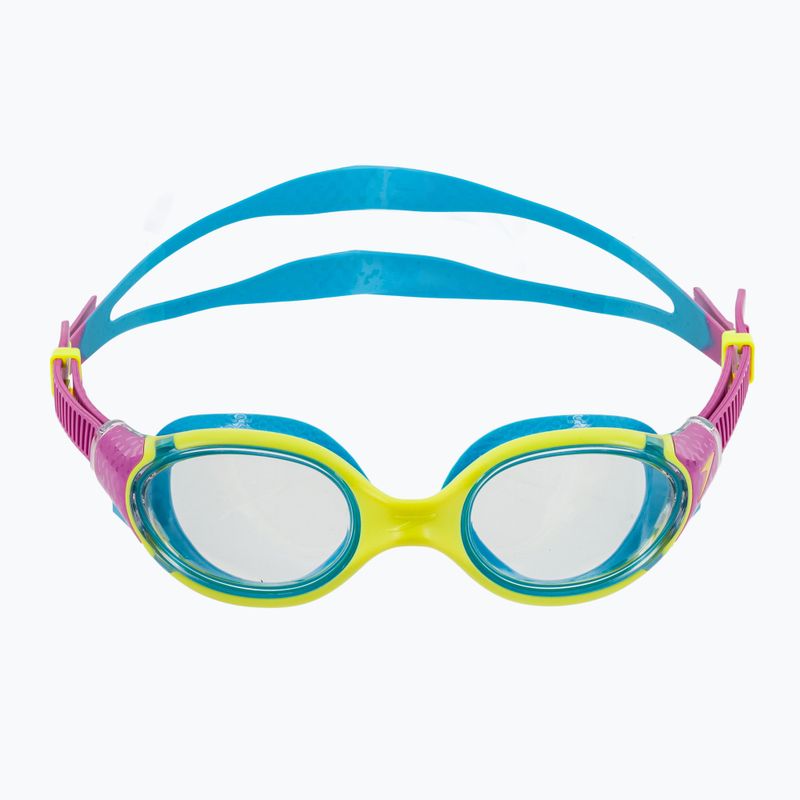 Detské plavecké okuliare Speedo Biofuse 2.0 lemon drizzle/kiki pink/picton blue 2