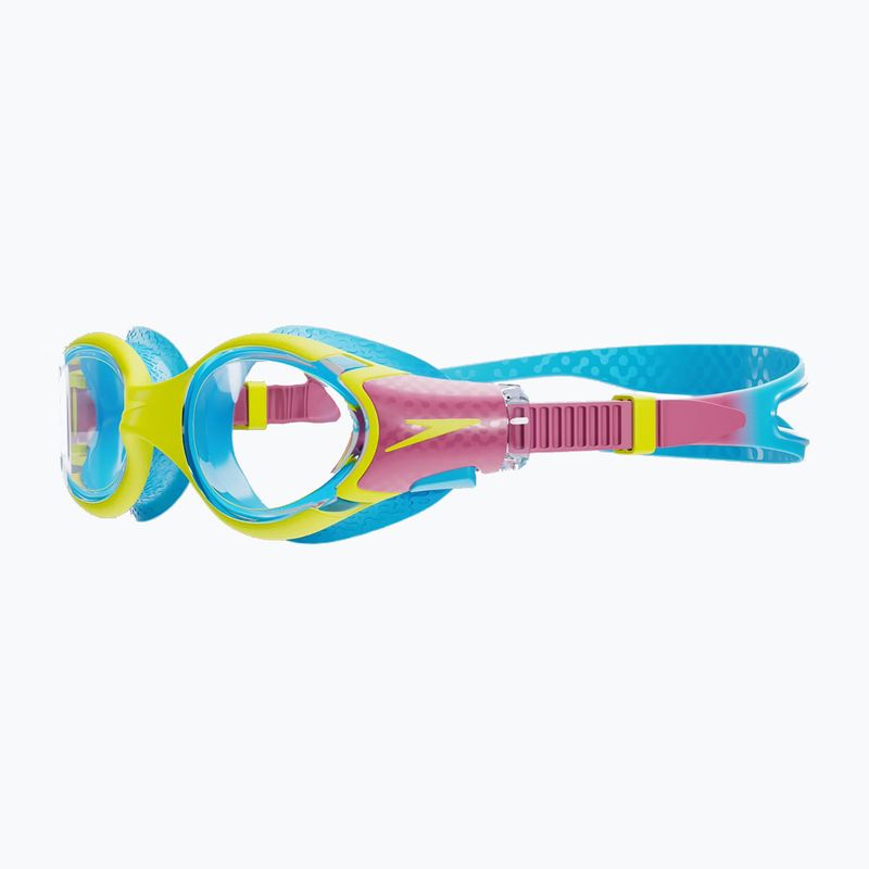 Detské plavecké okuliare Speedo Biofuse 2.0 lemon drizzle/kiki pink/picton blue 2