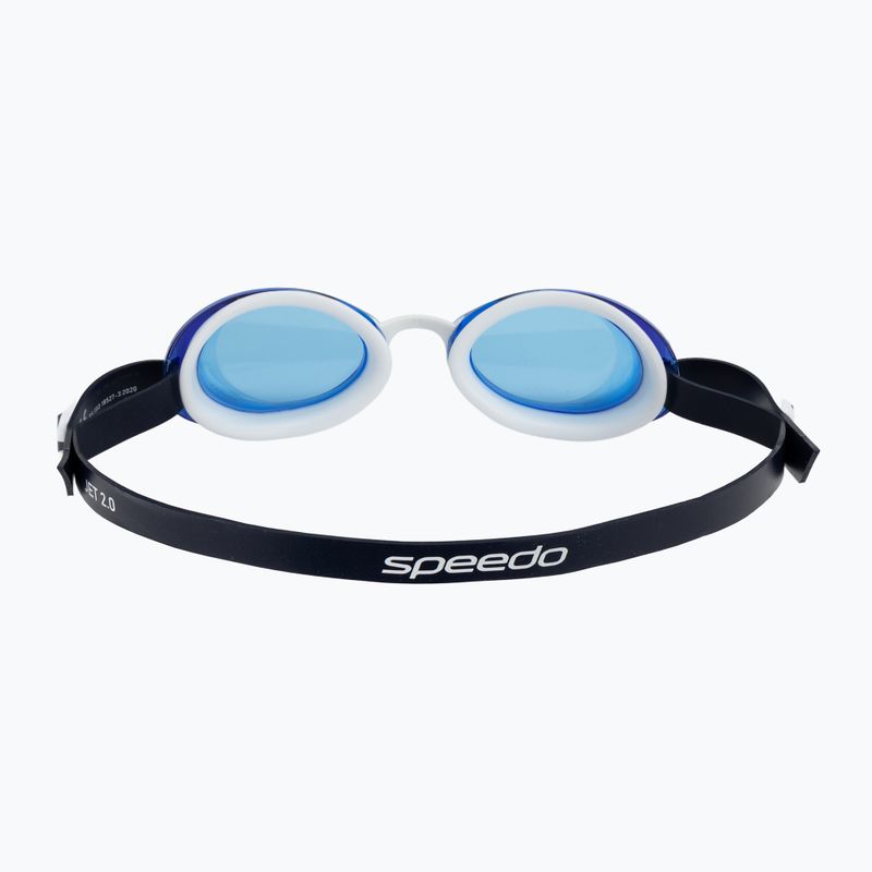 Plavecké okuliare Speedo Jet 2.0 bondi blue/white/true navy 4