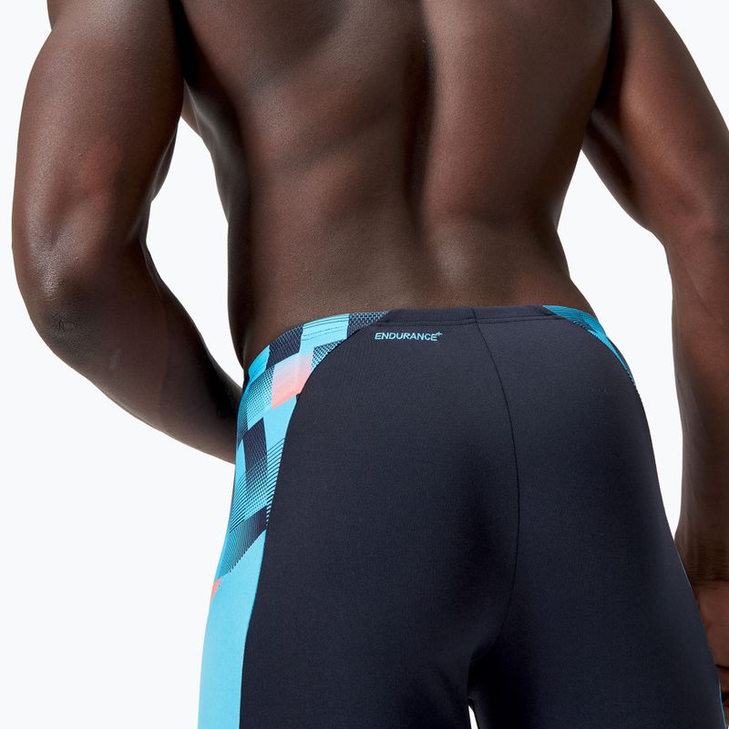 Pánske plavky Jammery Speedo Endurance+ MAX Splice Jammer true navy/picton blue/siren red 9