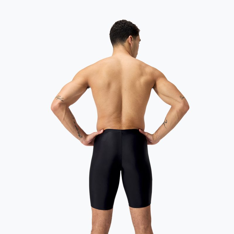 Pánske plavky Jammery Speedo Medley Logo Jammer black/siren red 7