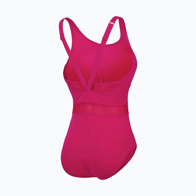 Jednodielne plavky Speedo Shaping LuniaGlow One Piece magenta haze 2