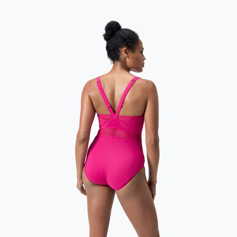 Jednodielne plavky Speedo Shaping LuniaGlow One Piece magenta haze 7