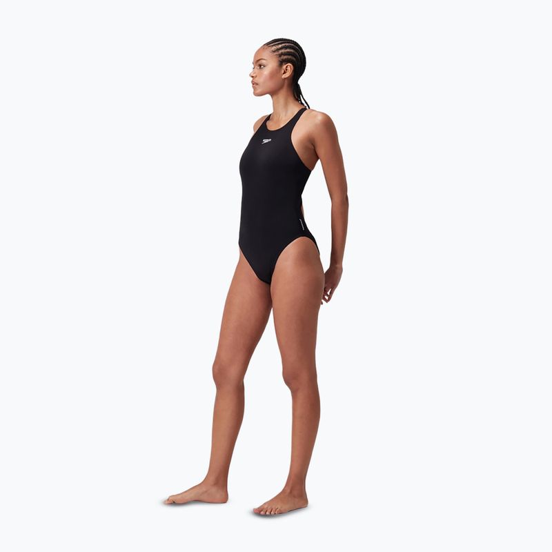 Dámske jednodielne plavky Speedo Endurance+ V-Back black 7