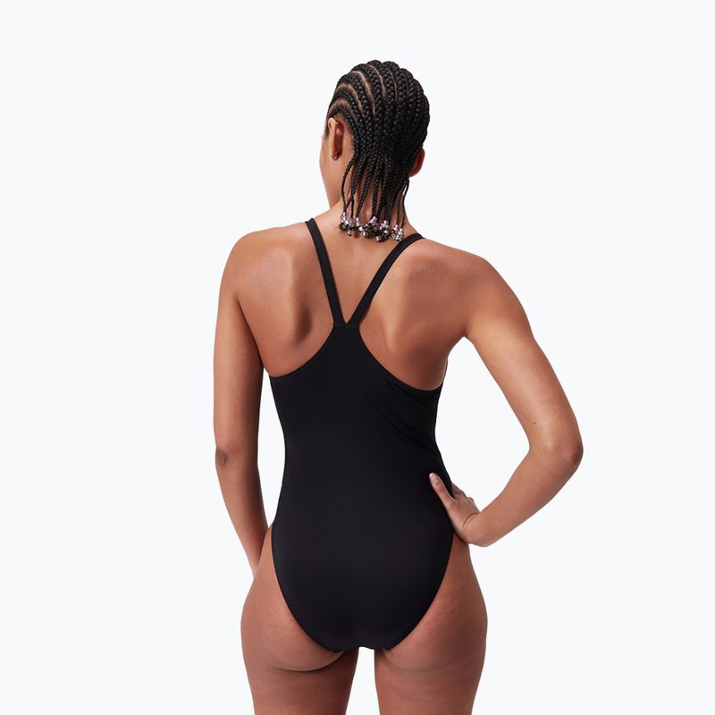 Dámske jednodielne plavky Speedo Endurance+ V-Back black 8