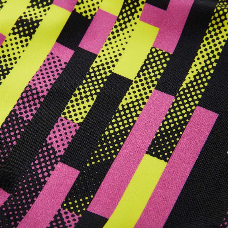 Detské jednodielne plavky Speedo Digital Allover Splashback black/kiki pink/lemon drizzle 4