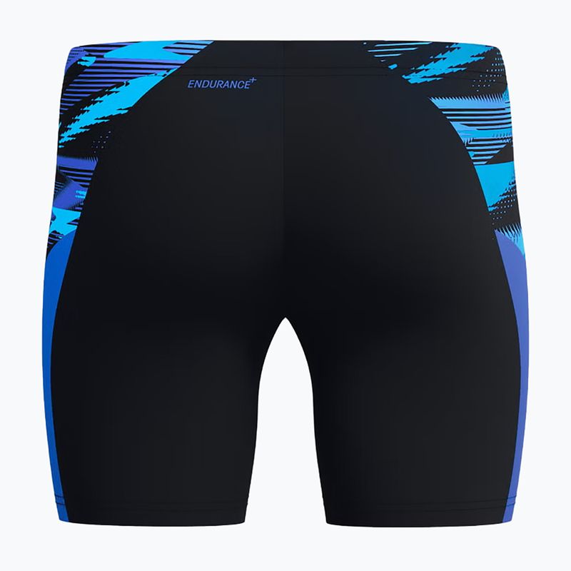 Pánske plavecké jammery Speedo Endurance+ Max Splice Jammer black/cobalt pop 2