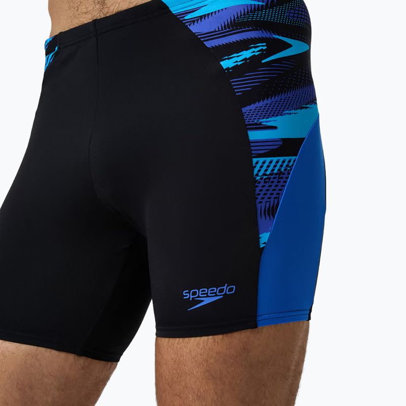 Pánske plavecké jammery Speedo Endurance+ Max Splice Jammer black/cobalt pop 8