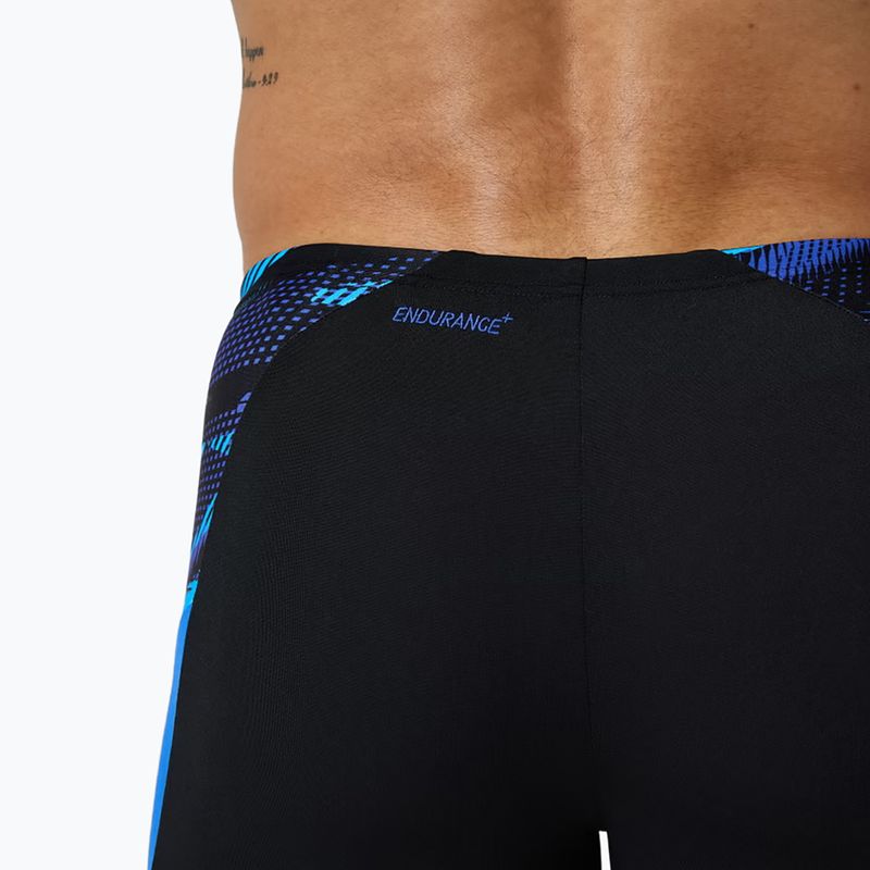 Pánske plavecké jammery Speedo Endurance+ Max Splice Jammer black/cobalt pop 9
