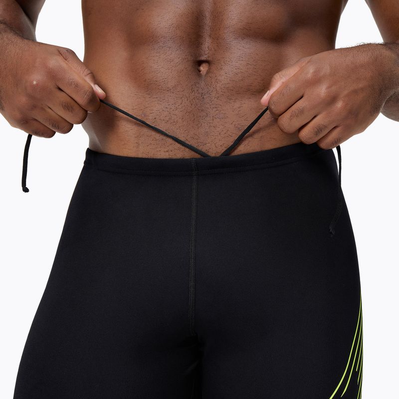 Speedo pánske plavky HyperBoom Placement Jammer black/hyper yellow 4