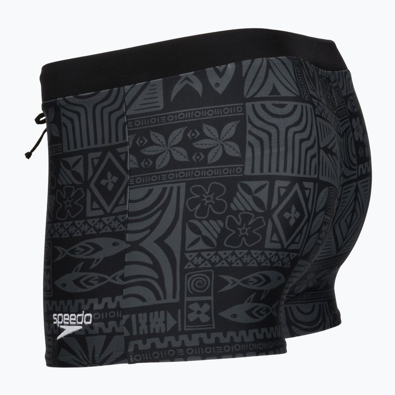 Plavecké boxerky Speedo Valmilton Aquashort anthracite 3