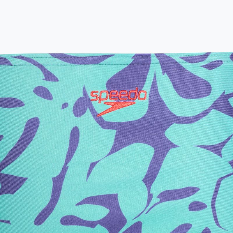 Dámske dvojdielne plavky Speedo Printed Adjustable Thinstrap hapuna blue 4