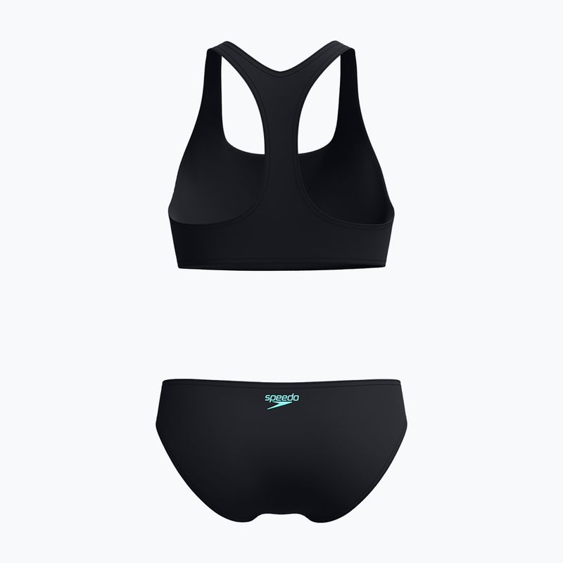 Dámske dvojdielne plavky Speedo Placement Bikini set arctic glass 2