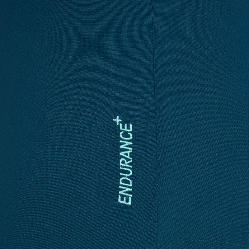 Dámske jednodielne plavky Speedo Racer Zip with Built in Swim Bra dark teal 4