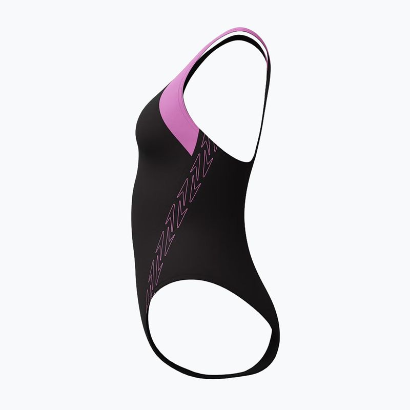 Dámske jednodielne plavky Speedo HyperBoom Splice Racerback neon violet 5