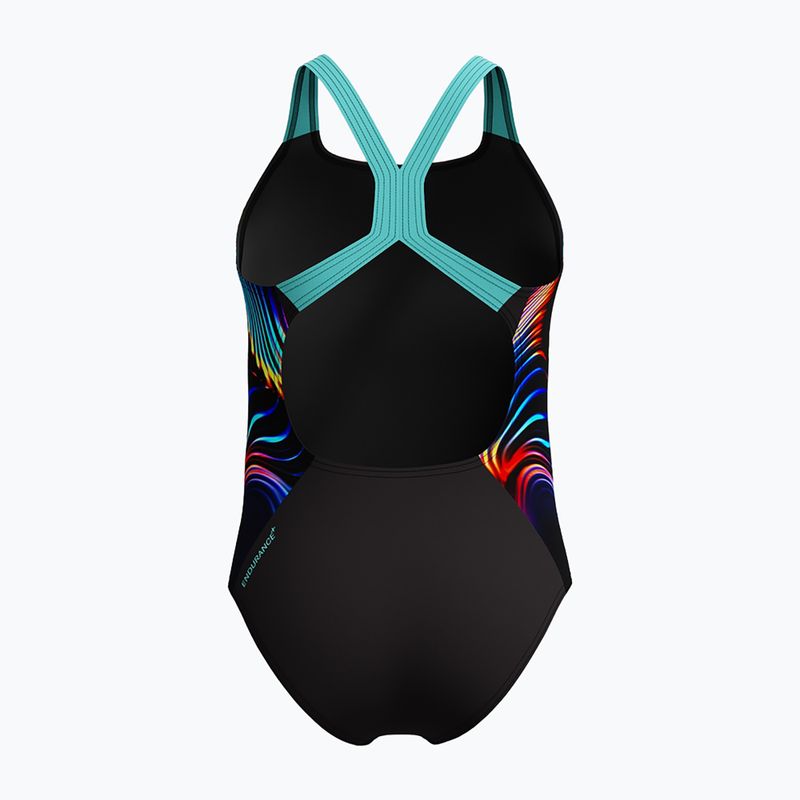 Detské jednodielne plavky Speedo Digital Placement Powerback arctic glass 2