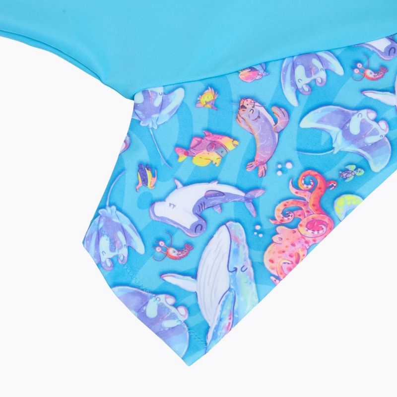 Pánske dvojdielne plavky Speedo Learn To Swim Digital Rash Top Set turkish sea 6