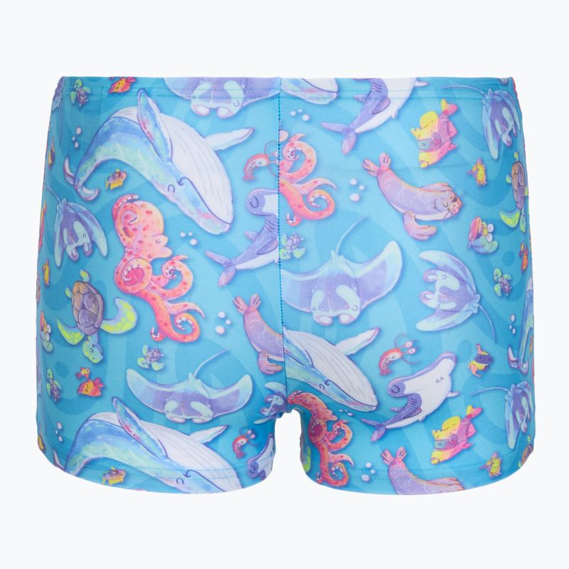 Pánske dvojdielne plavky Speedo Learn To Swim Digital Rash Top Set turkish sea 8