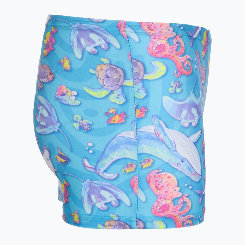 Pánske dvojdielne plavky Speedo Learn To Swim Digital Rash Top Set turkish sea 9